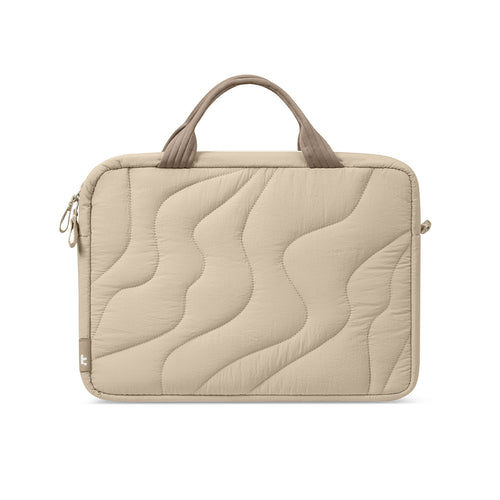 tomtoc Terra-A28 Puffy Laptop Handbag 16 - Natural Sand