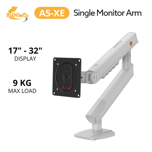 Northbayou A5-XE Single Monitor Mount (White)