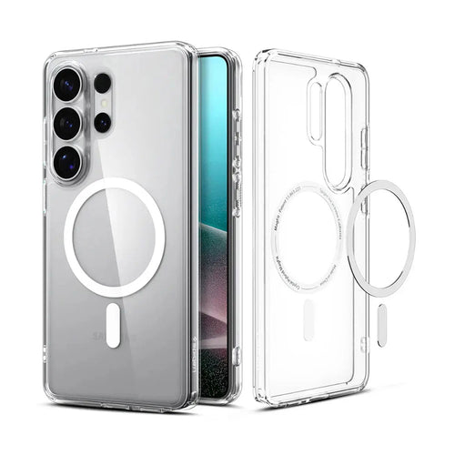 Spigen Galaxy S26 Ultra Ultra Hybrid MagFit Clear White ACS10679