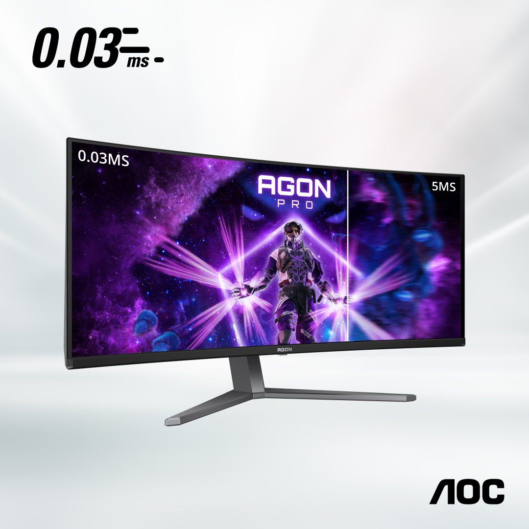 AOC AGON Pro AGP346UCSD - 34 OLED WQHD 360Hz Curved Gaming Monitor