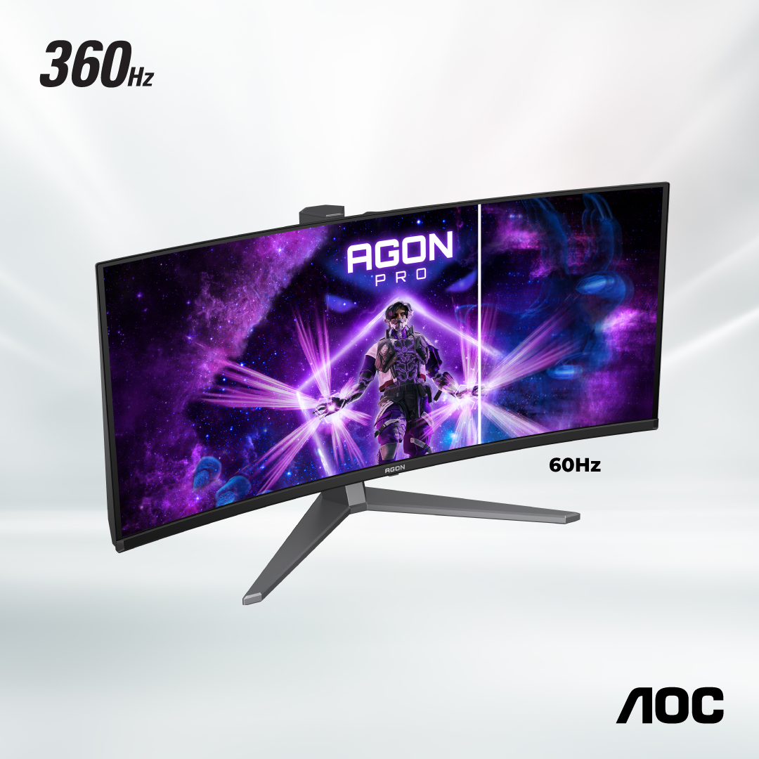 AOC AGON Pro AGP346UCSD - 34 OLED WQHD 360Hz Curved Gaming Monitor