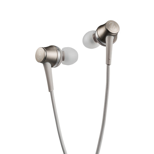 Audio-Technica ATH-CKD7NC Hybrid Noise Cancellation In-Ear USB-C Earphone (Beige Gold)