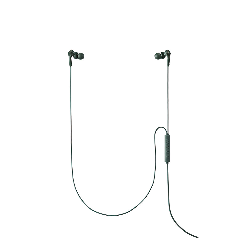 Audio-Technica ATH-CKS330NC In-Ear Headphones with Noise Cancelling and USB Type-C Connector (Green)