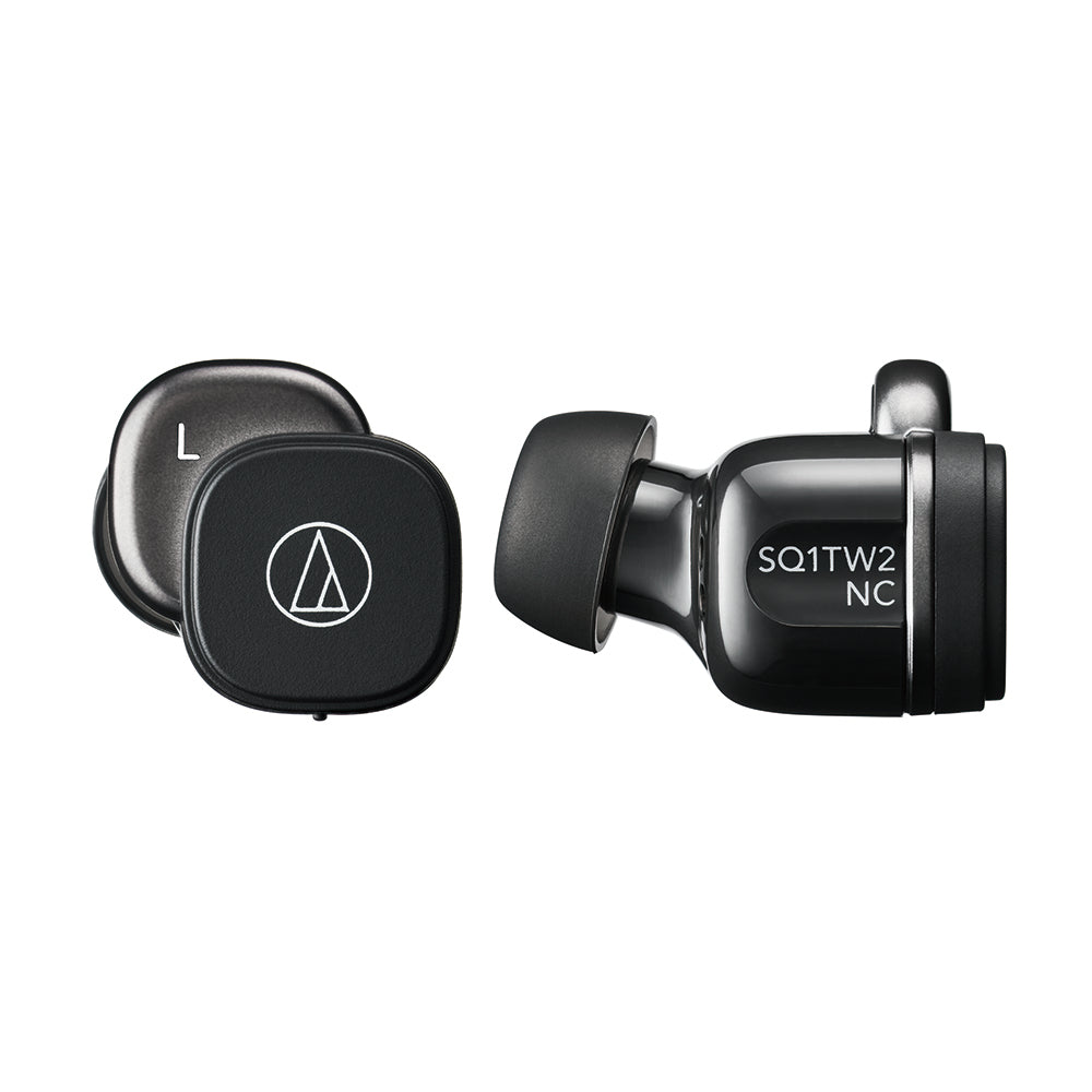 Audio-Technica ATH-SQ1TW2NC TWS ANC Earbuds - Black – Challenger