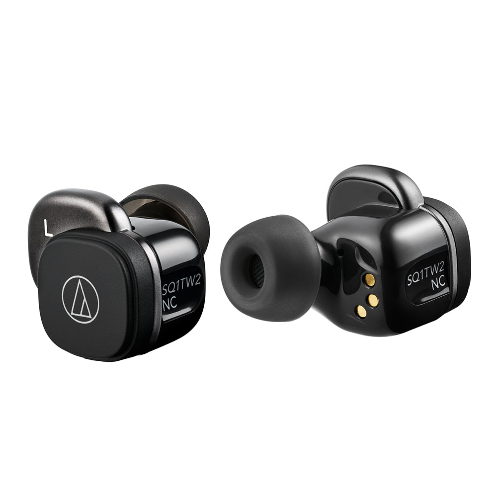 Audio-Technica ATH-SQ1TW2NC TWS ANC Earbuds - Black – Challenger