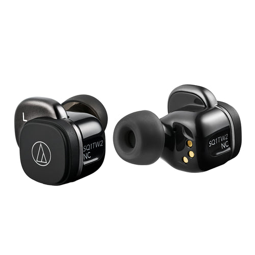 Audio-Technica ATH-SQ1TW2NC TWS ANC Earbuds - Black