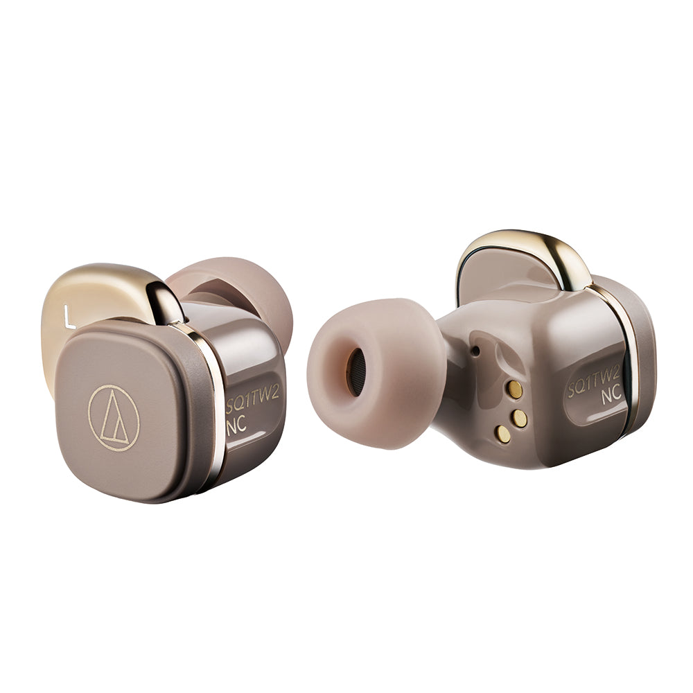 イヤホン audio technica Audio-Technica ATH-SQ1TW2NC TWS ANC Earbuds - Caramel – Challenger