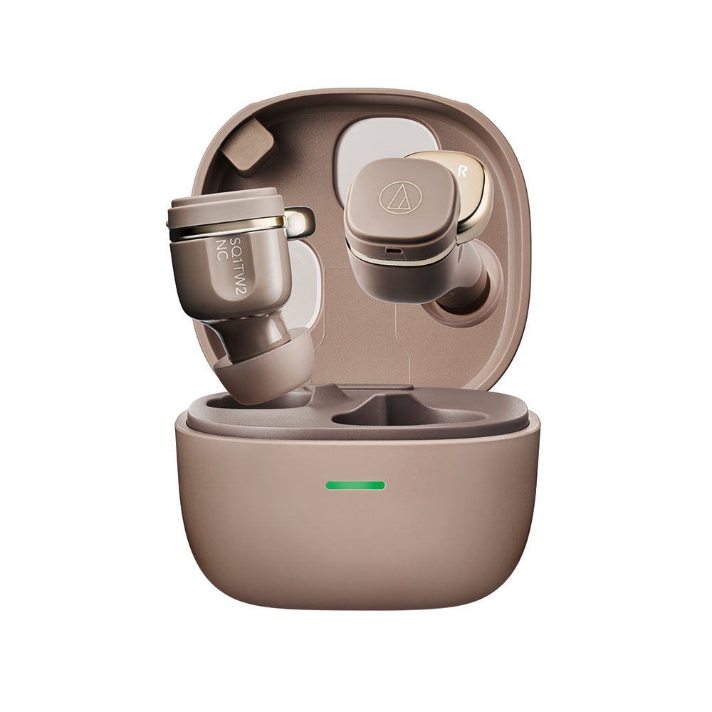 Audio-Technica ATH-SQ1TW2NC TWS ANC Earbuds - Caramel – Challenger