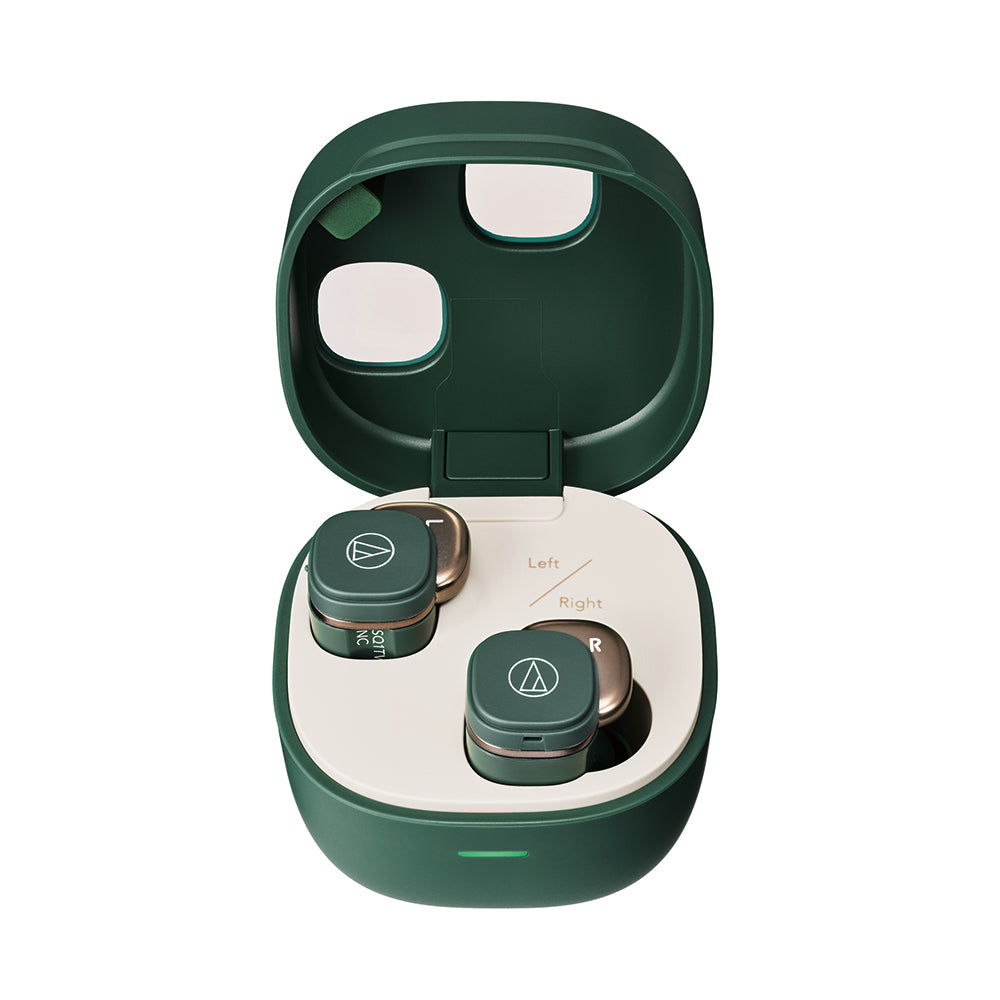 Audio-Technica ATH-SQ1TW2NC TWS ANC Earbuds - Green