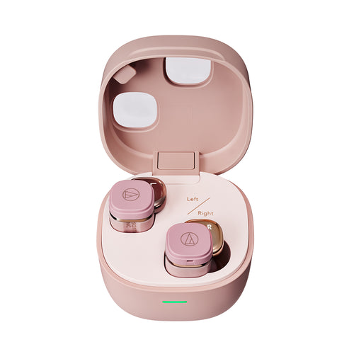 Audio-Technica ATH-SQ1TW2NC TWS ANC Earbuds - Pink