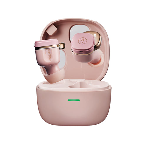 Audio-Technica ATH-SQ1TW2NC TWS ANC Earbuds - Pink