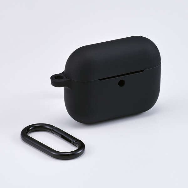 Elecom AVA-AP07SCBK Airpods Pro Gen 3 Silicone Case (Black)