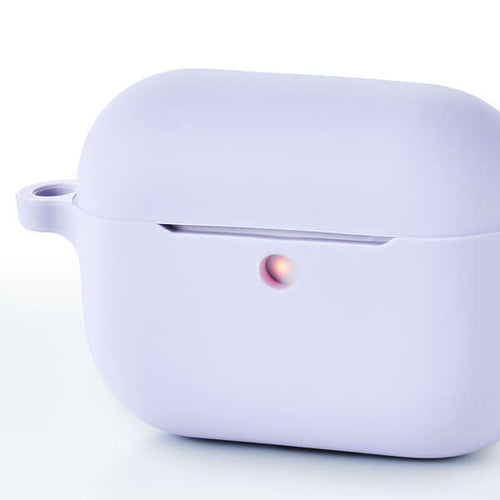 Elecom AVA-AP07SCPU Airpods Pro Gen 3 Silicone Case (Purple)