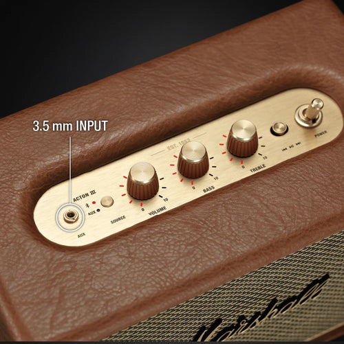 Marshall Acton III BT Speaker Brown