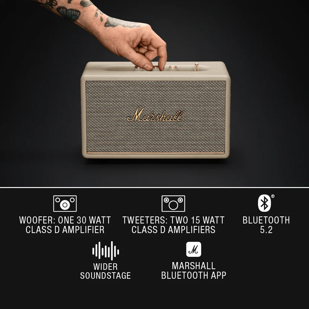 Marshall Acton III BT Speaker Cream
