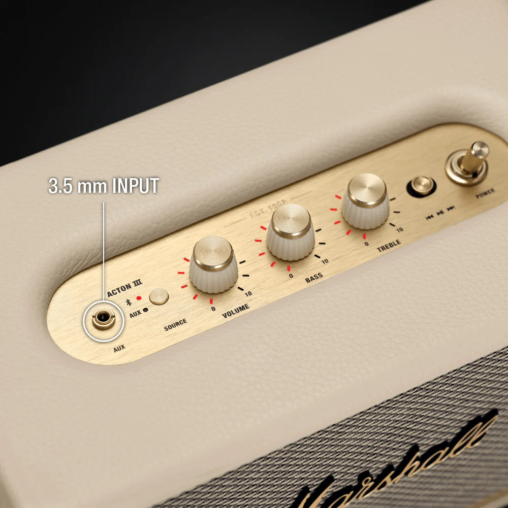 Marshall Acton III BT Speaker Cream