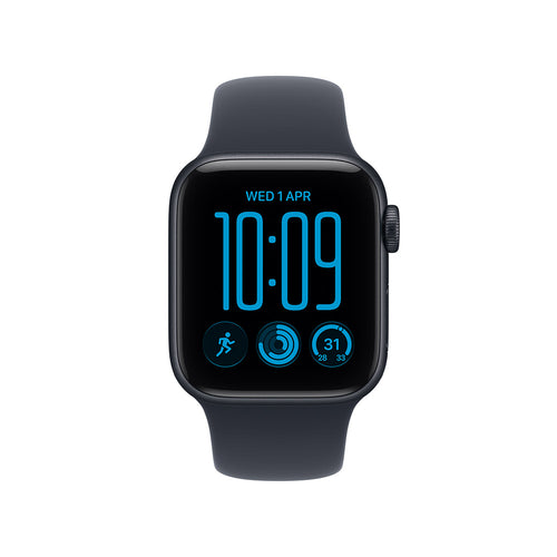 Apple Watch SE 3 (GPS) 40mm Midnight Aluminium - Navy Blue Sports Band M/L