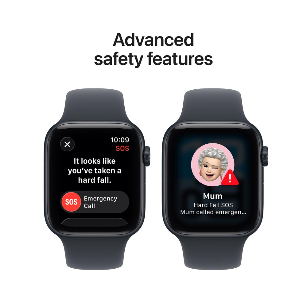 Apple Watch SE 3 GPS 44mm Midnight Aluminium Case with Midnight