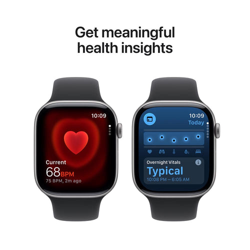 Apple Watch Series 11 GPS 46mm Space Grey Aluminium Case with Black Sport Band - M/L