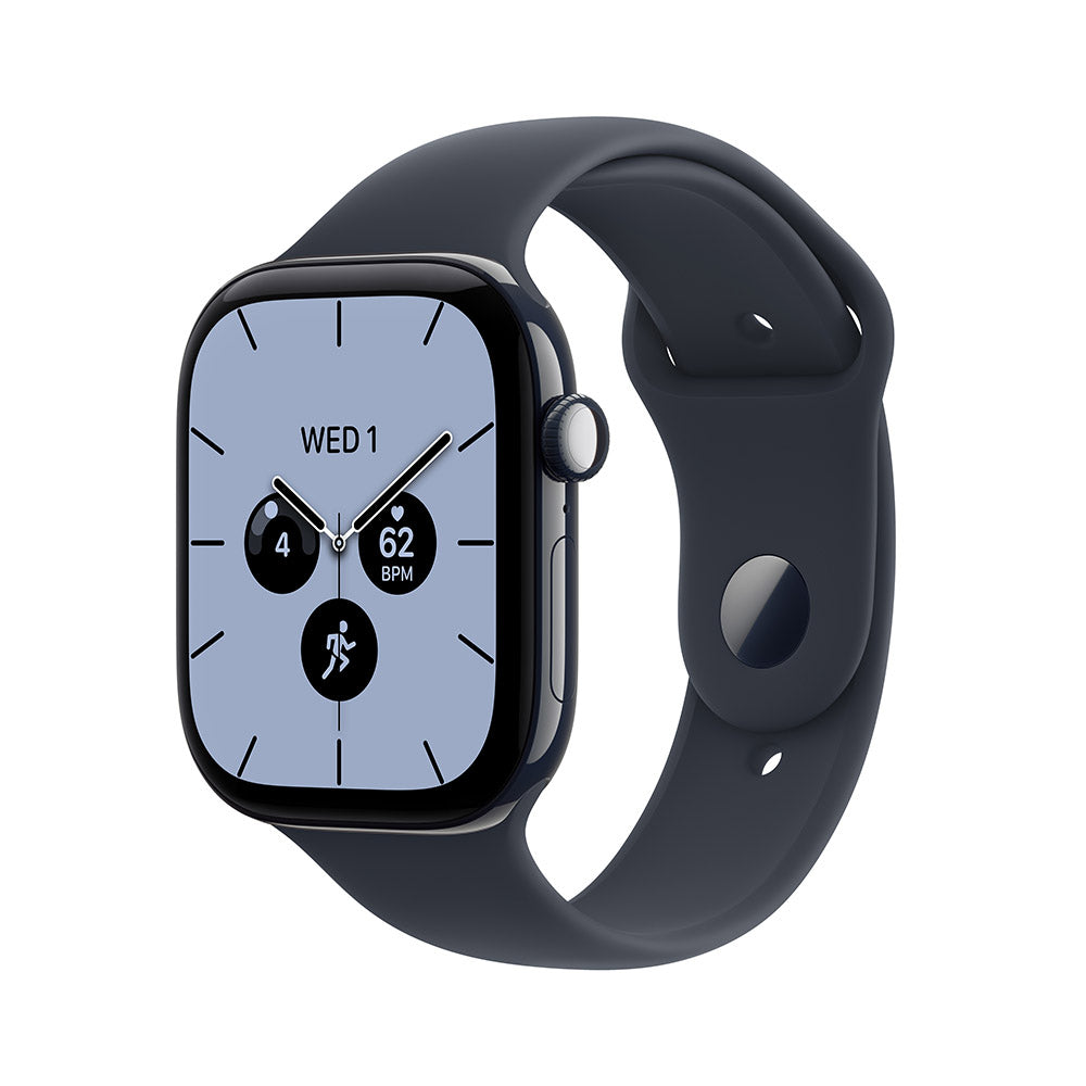 Apple Watch Series 12 (GPS + Cellular) 46mm Night Blue Ceramic - Navy Blue Sports Band S/M