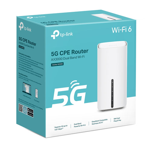 TP-Link Archer NX500 5G AX3000 Wi-Fi Dual-Band Gigabit Router