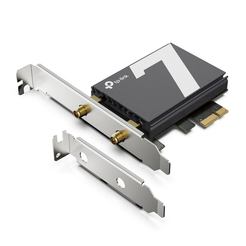 TP-Link Archer TBE550E BE9300 Tri-Band Wi-Fi 7 Bluetooth 5.4 PCIe Adapter