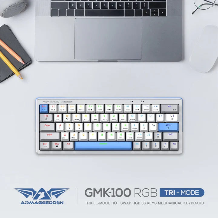 Armaggeddon GMK-100 RGB Linear Keyboard Autumn
