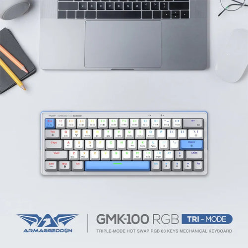 Armaggeddon GMK-100 RGB Linear Keyboard Summer