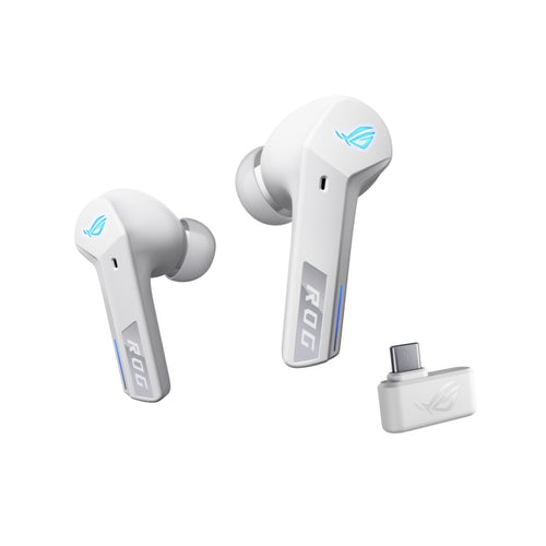 Asus ROG Cetra True Wireless SpeedNova Gaming Earbuds - White