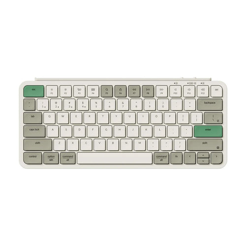 Keychron B1 Pro (B1P-K12) Ultra-Slim Wireless Keyboard (Retro Green)