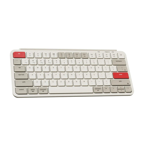 Keychron B1 Pro (B1P-K13) Ultra-Slim Wireless Keyboard (Retro Red)