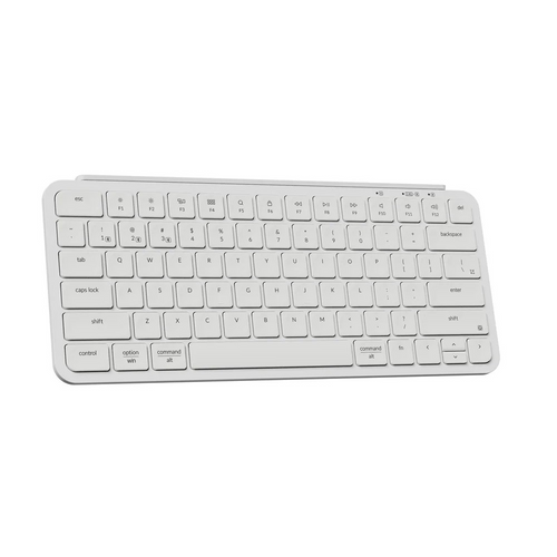 Keychron B1 Pro (B1P-K8) Ultra-Slim Wireless Keyboard (White)