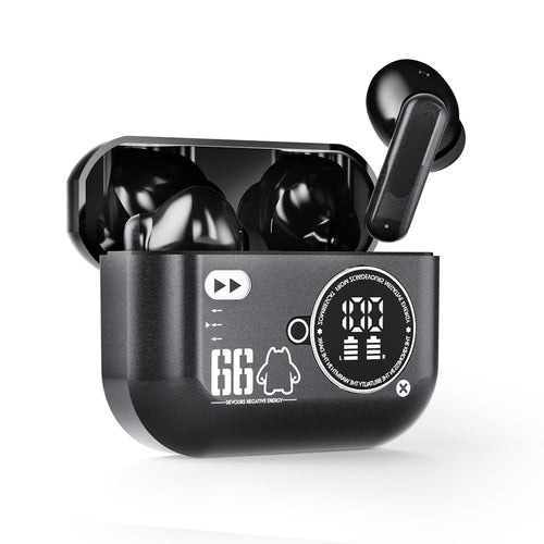 Zombie Cat B20-SL Color-Block Zinc Alloy Wireless Earbuds Gunmetal Silver
