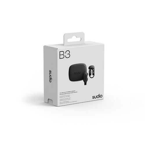 Sudio B3 Wireless Earbuds - Black