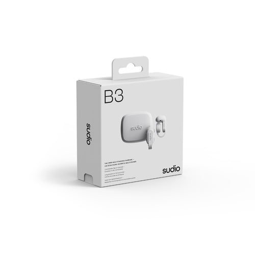 Sudio B3 Wireless Earbuds - White