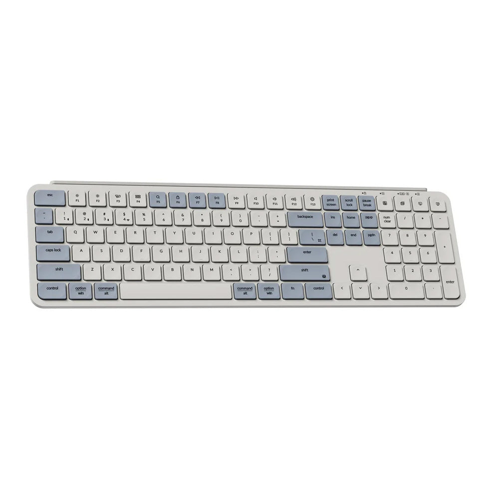 Keychron B6 Pro (B6P-K11) Ultra-Slim Wireless Keyboard (Retro Blue)