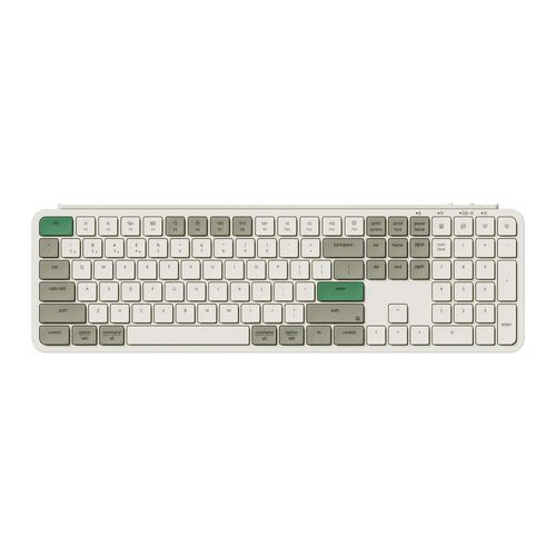 Keychron B6 Pro (B6P-K12) Ultra-Slim Wireless Keyboard (Retro Green)
