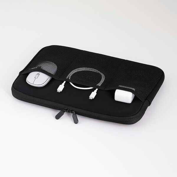 Elecom BM-IB3PT14BK 3 14 Pockets Black Neoprene Laptop Case