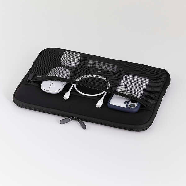 Elecom BM-IBPTNP14BK 14 Zipper Black Neoprene Laptop Case