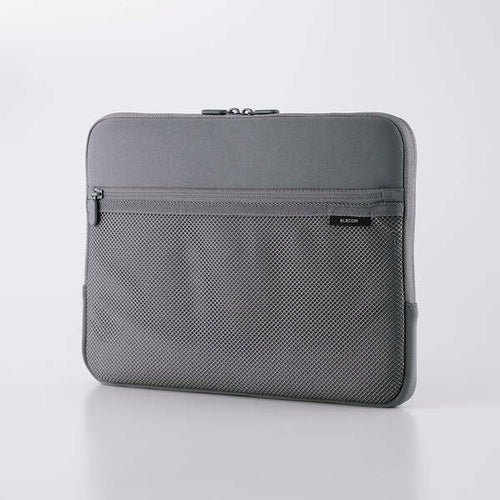 Elecom BM-IBPTNP14GY 14 Zipper Gray Neoprene Laptop Case