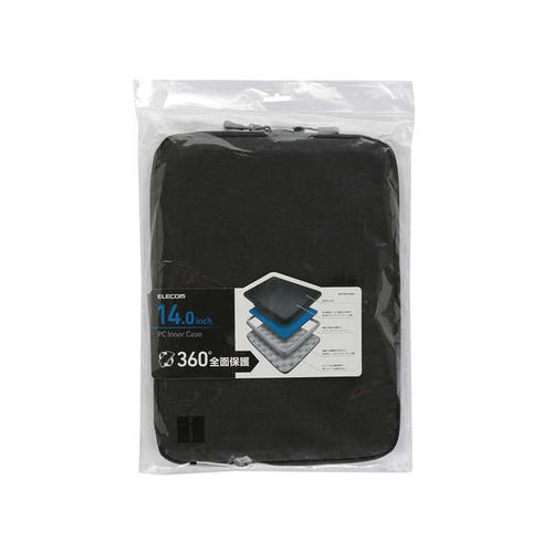 Elecom BM-IBSP14NBK Shockproof Inner Case 14 (Black)