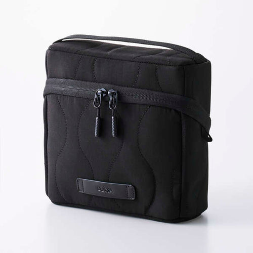 Elecom BMA-QTGPSBK Quilted Large Gadget Pouch - Black
