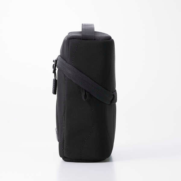 Elecom BMA-QTGPSBK Quilted Large Gadget Pouch - Black