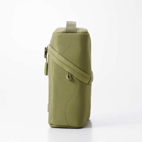 Elecom BMA-QTGPSGN Quilted Large Gadget Pouch - Green