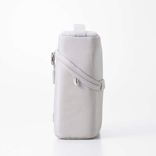 Elecom BMA-QTGPSGY Quilted Large Gadget Pouch - Gray