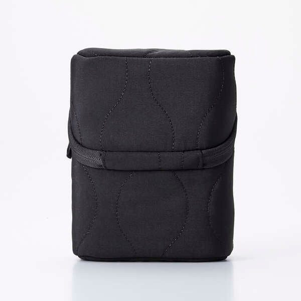 Elecom BMA-QTGPTLSBK Quilted Slim Gadget Pouch - Black