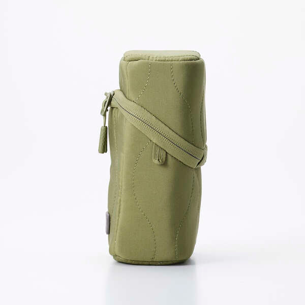 Elecom BMA-QTGPTLSGN Quilted Slim Gadget Pouch - Green