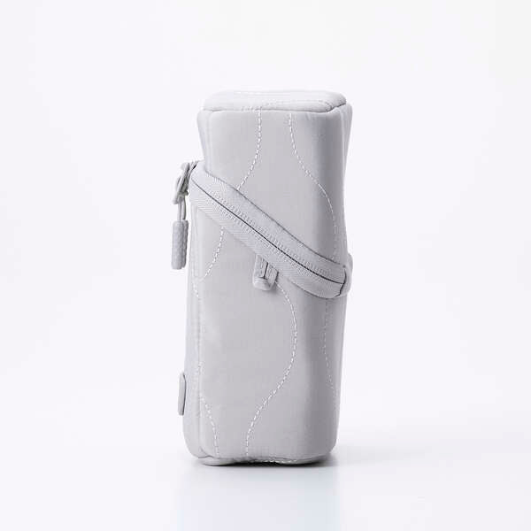 Elecom BMA-QTGPTLSGY Quilted Slim Gadget Pouch - Gray