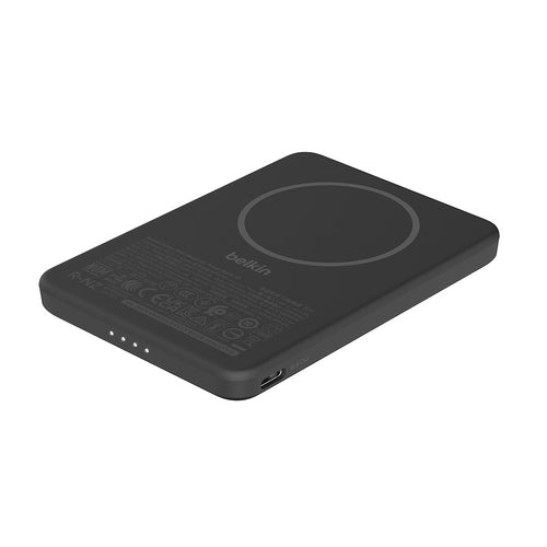Belkin BPD010fqBK BoostCharge Slim Magnetic Power Bank 5K - Black