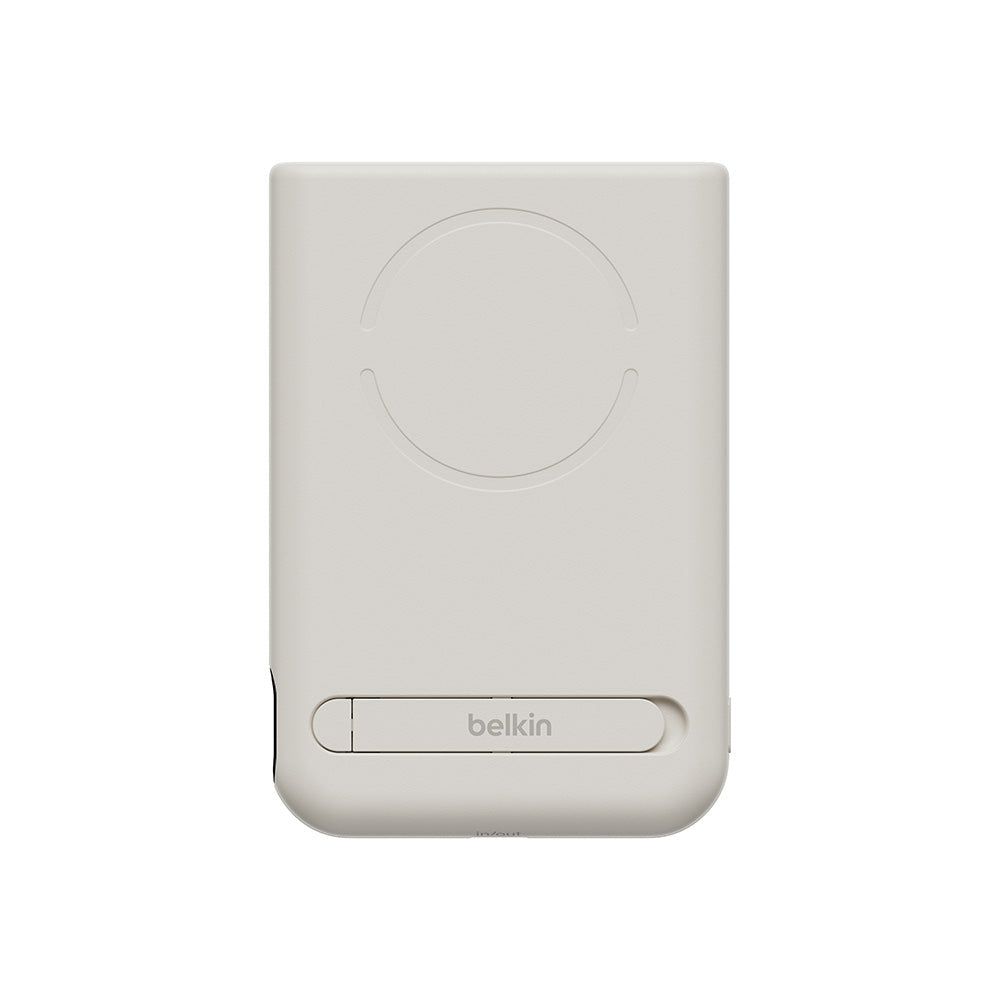 Belkin BPD014fqSA UltraCharge Pro Power Bank 10K with Magnetic Ring - Sand